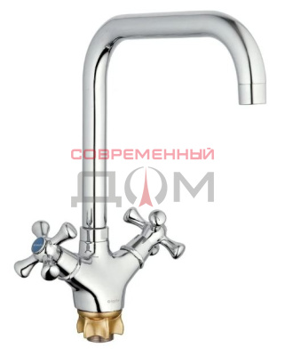 Кух.смеситель G-Lauf QML4-C827 с кран-буксой, хром